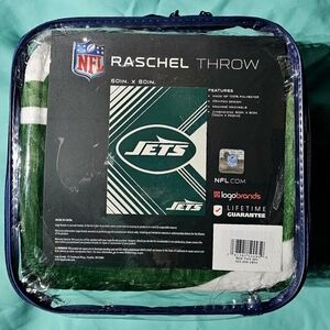 NFL TWIN SIZE JETS BLANKET